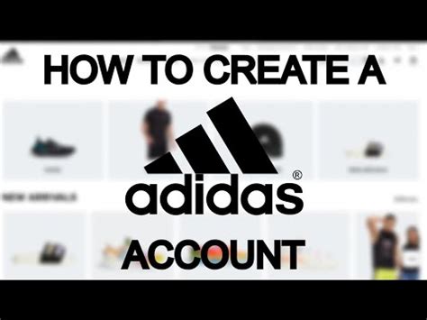 create adidas account